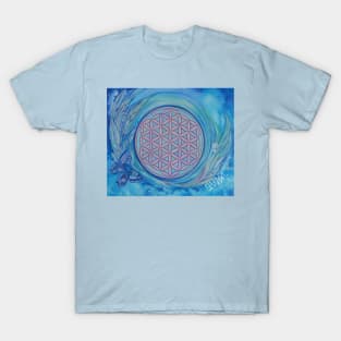 Flower of Life, element of air T-Shirt